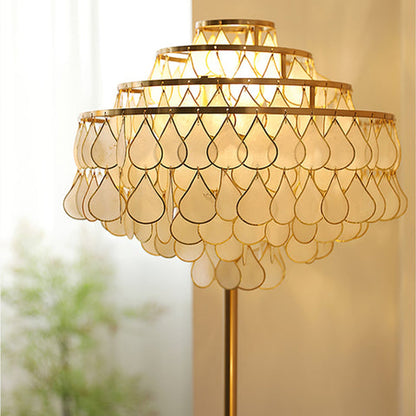 Abbington Shell Floor Lamp