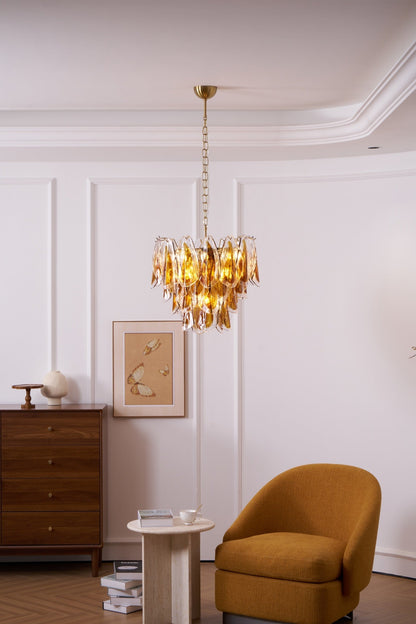 Solviva Glass Chandelier