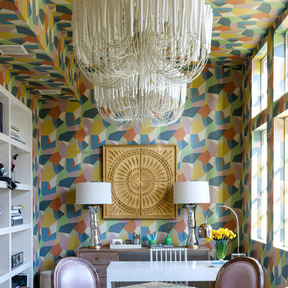 Dense Wooden stick Chandelier