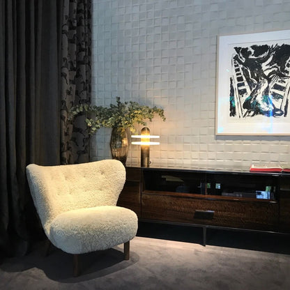 Alabaster Planes Table Lamp