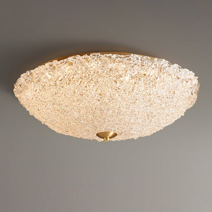 Crystal Wave Ceiling Light