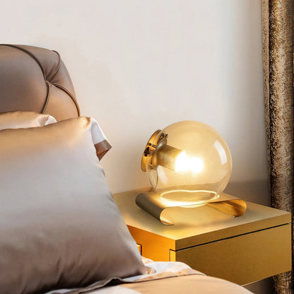 مصباح الطاولة الكروي 