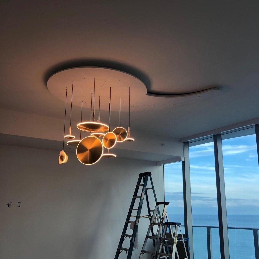 Dish Pendant Light