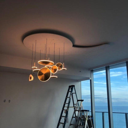 Dish Pendant Light