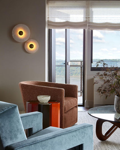 Alabaster Planes Sconce