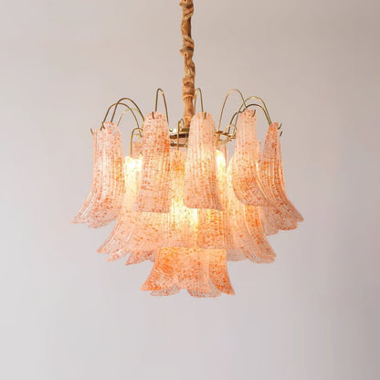 Venini Glass Chandelier