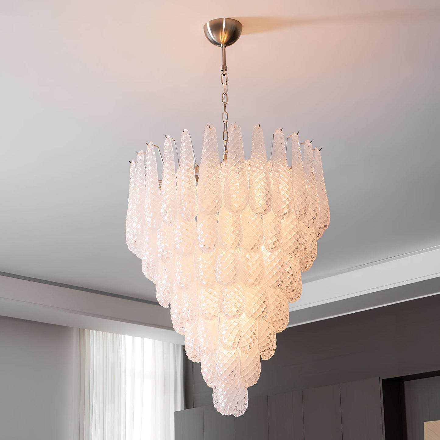Graniglia Glass Chandelier