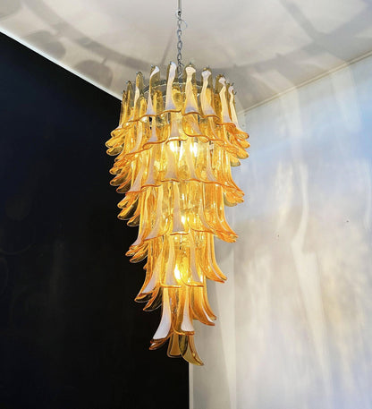 Mazzega Petals Chandelier