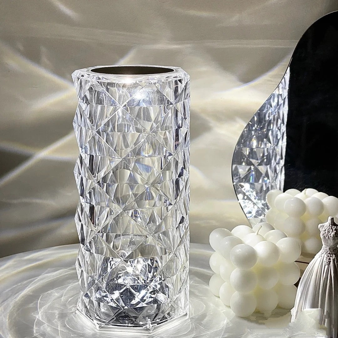 Diamond Cut Table Lamp