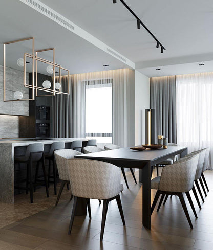 مصباح سقف زجاجي من موندريان 