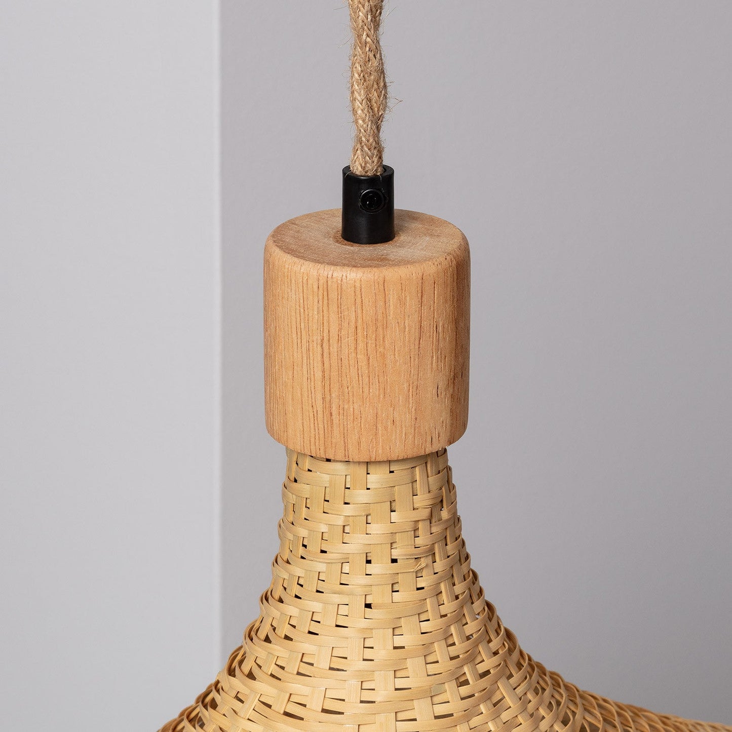 Straw hat Pendant Light