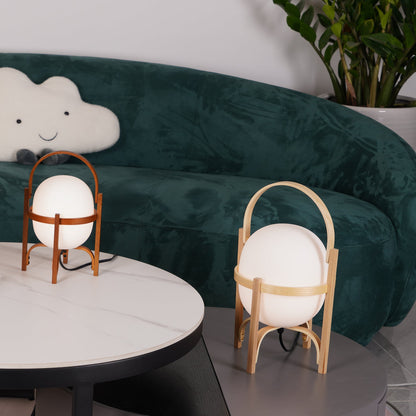 Lantern Glass Table Lamp