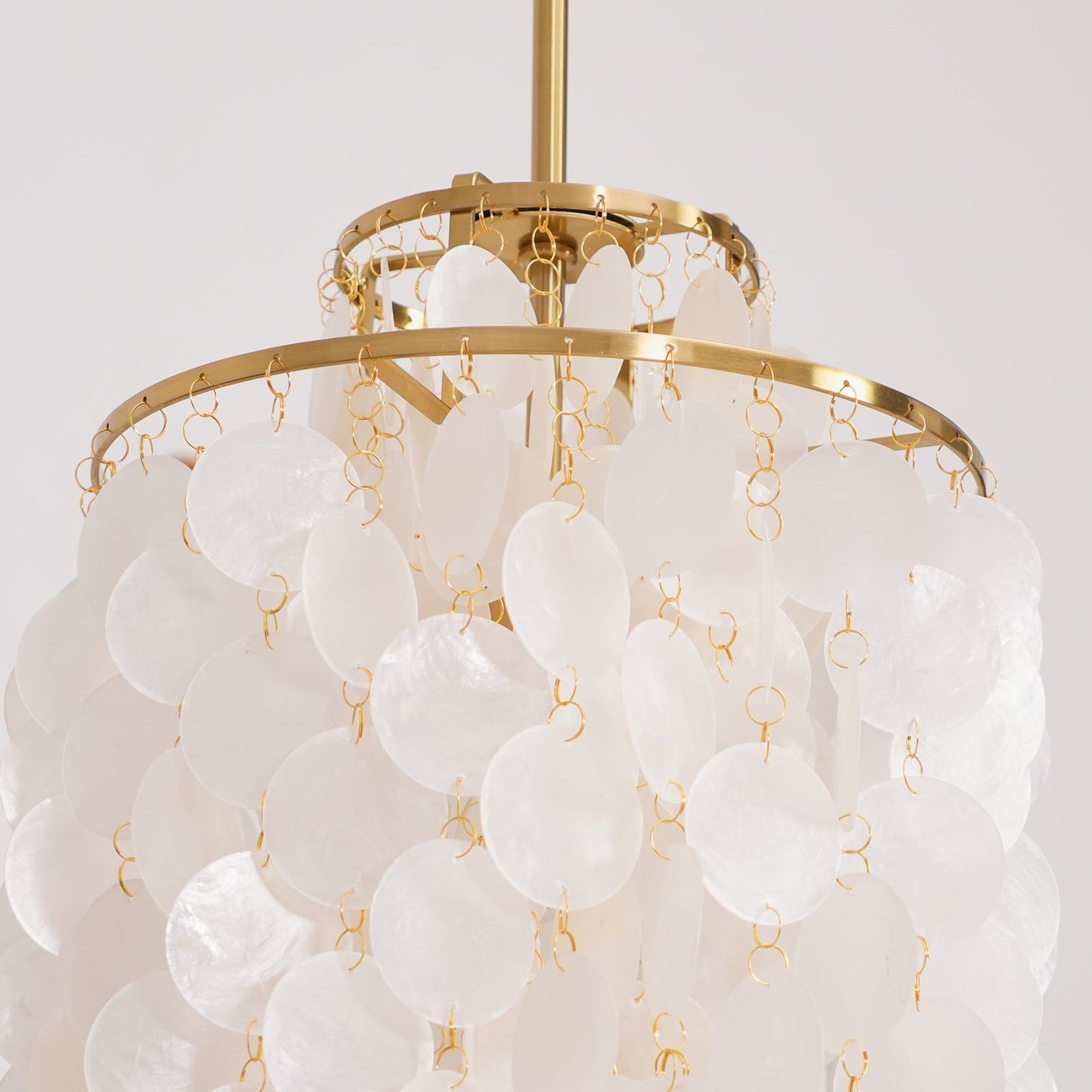 Round Shell Chandelier