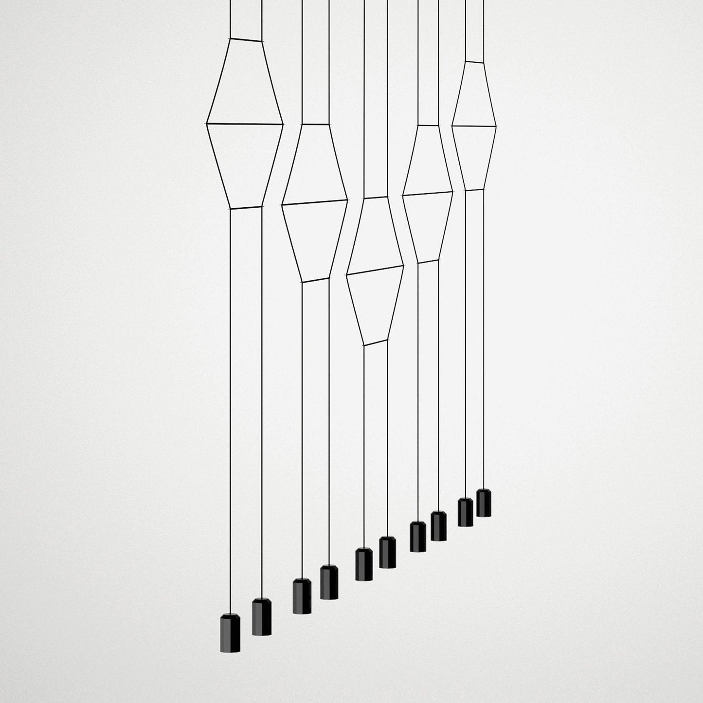 Lines 2D Hanging lamps