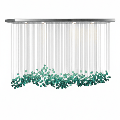 Crystal Stone Chandelier