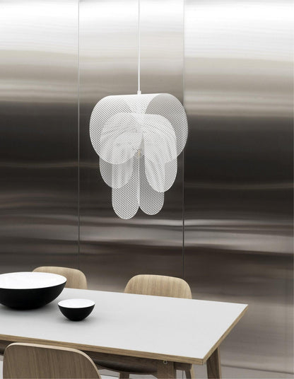 Perforated Metal Pendant Light