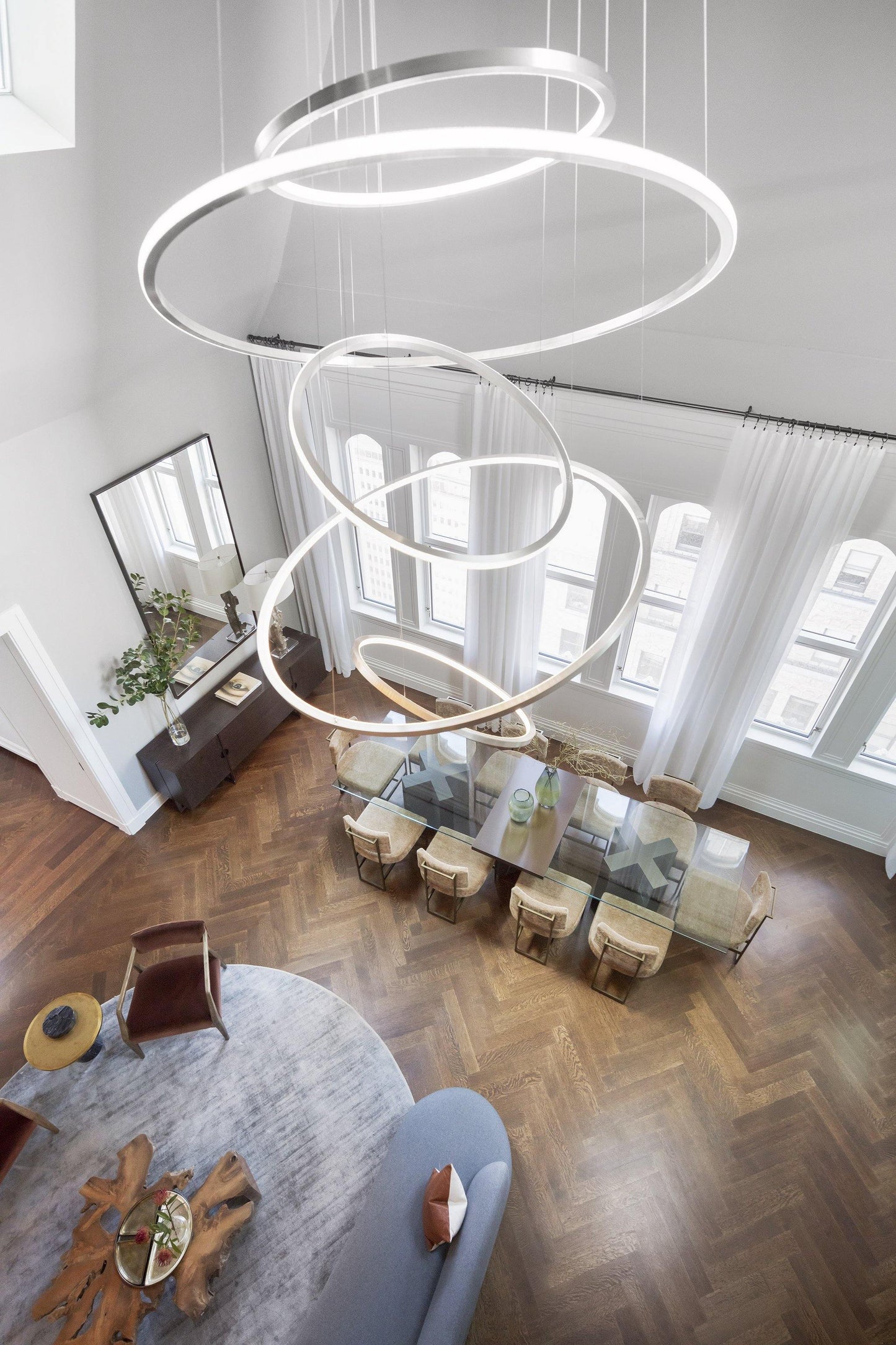 Lohja Gold Chandelier