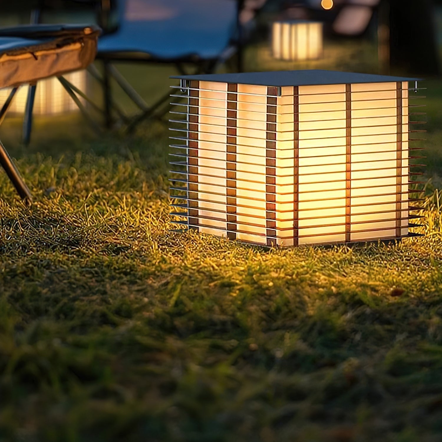 Grid Post Outdoor Light