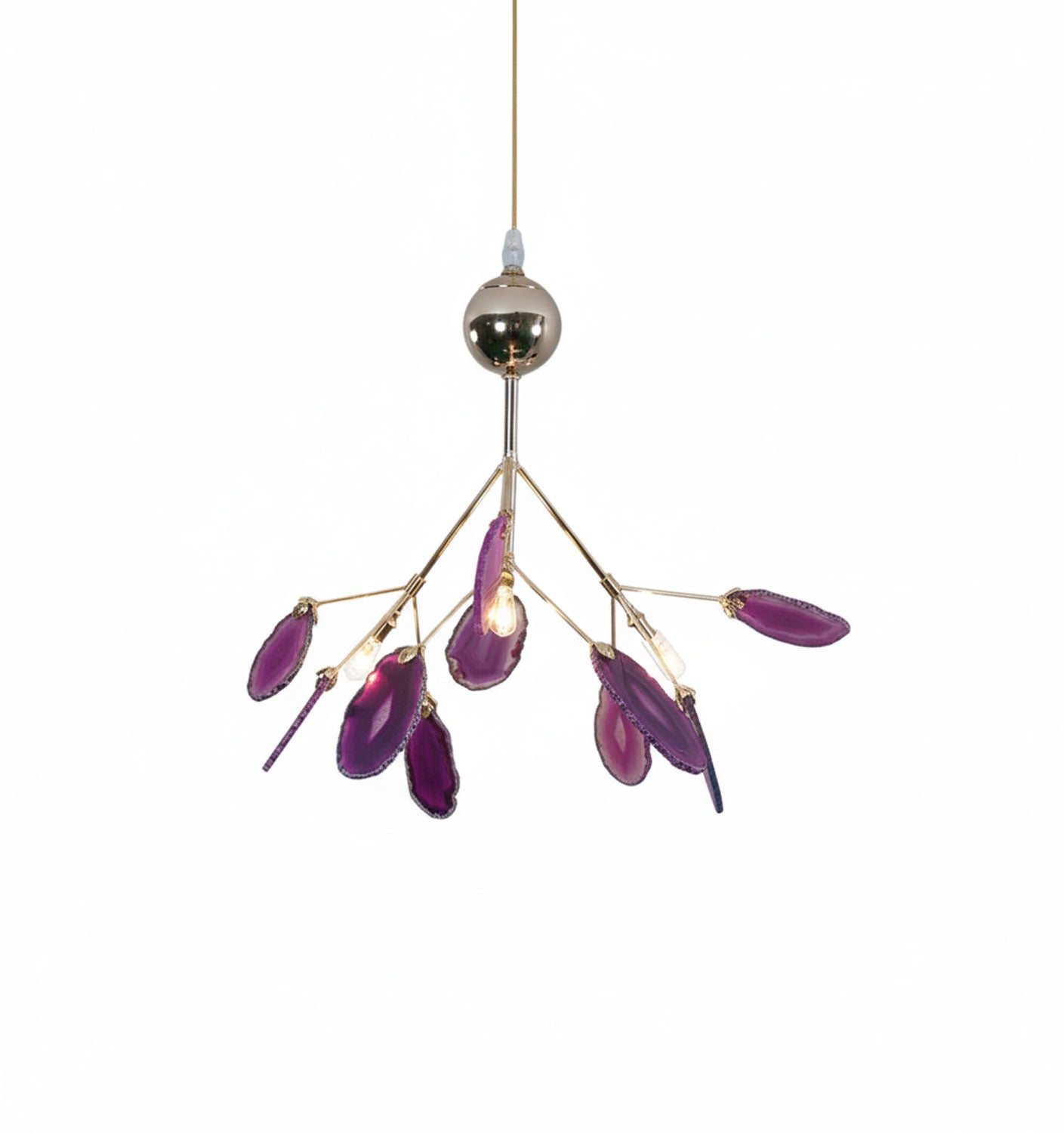 Agate Flake Chandelier