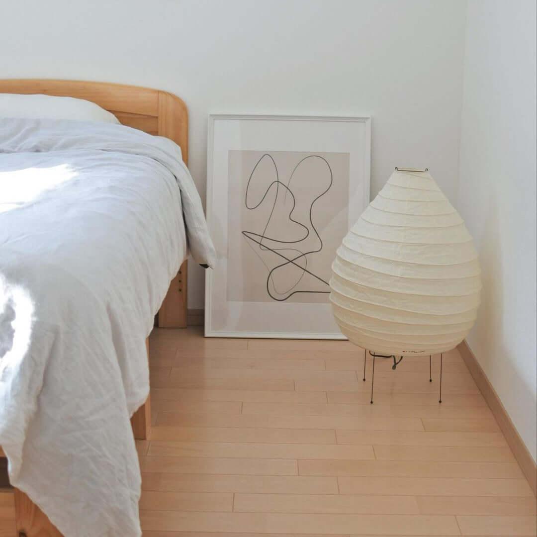 Washi Paper Lantern Table Lamp