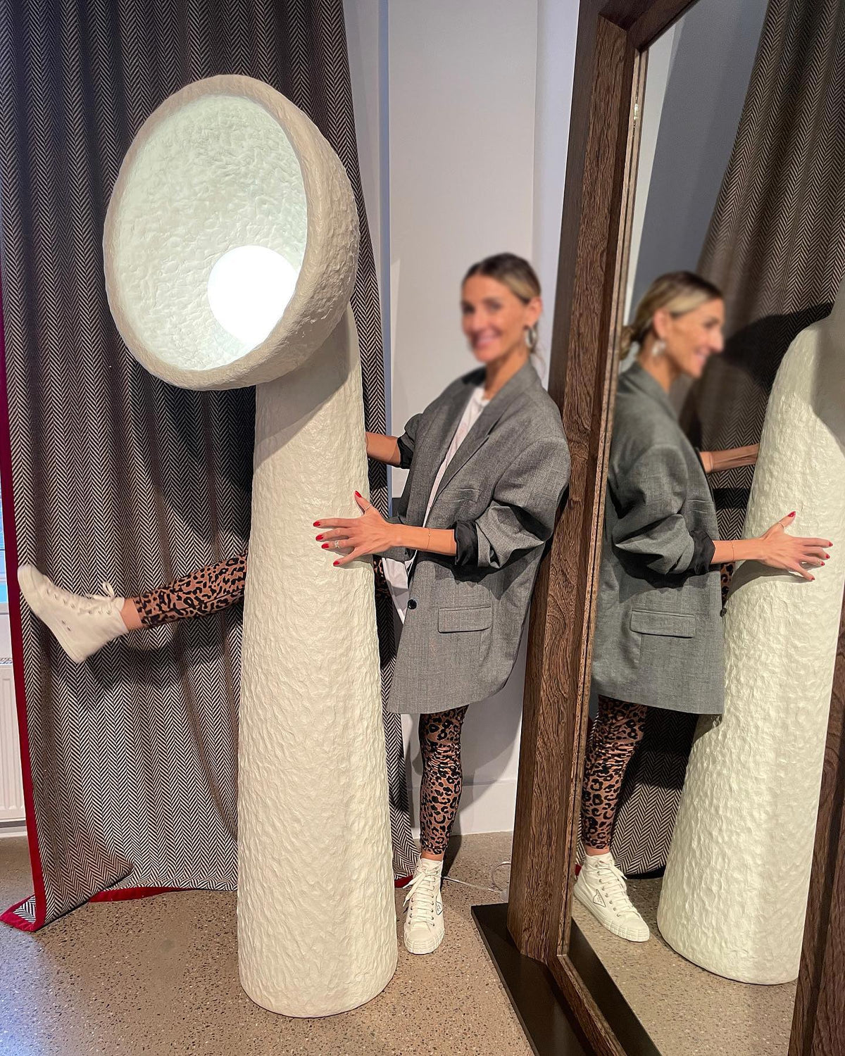 Echo Sculptural Floor Lamp