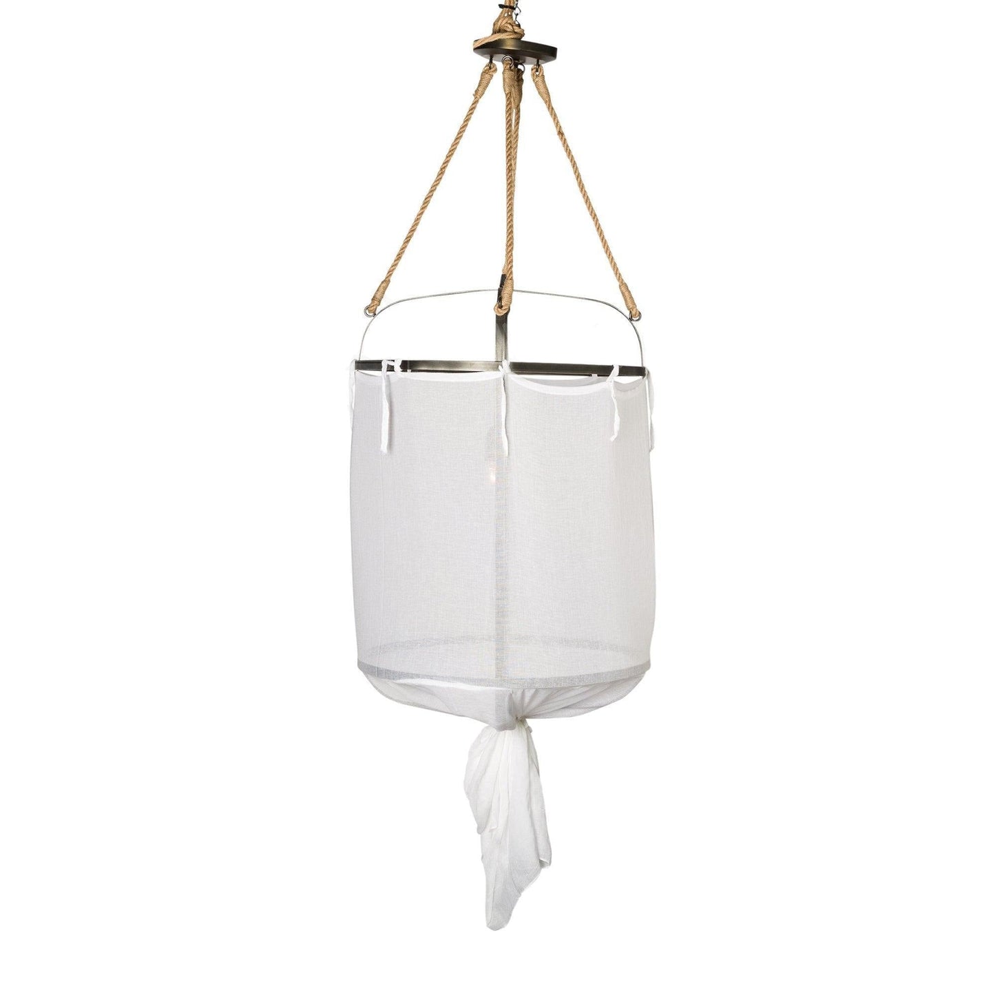 Provence Linen Pendant Light