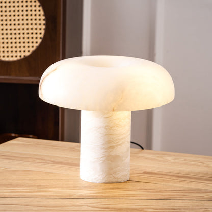 Mushroom Alabaster Table Lamp