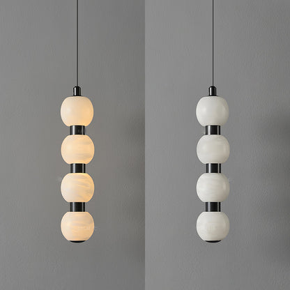 Orbique Alabaster Pendant Lamp