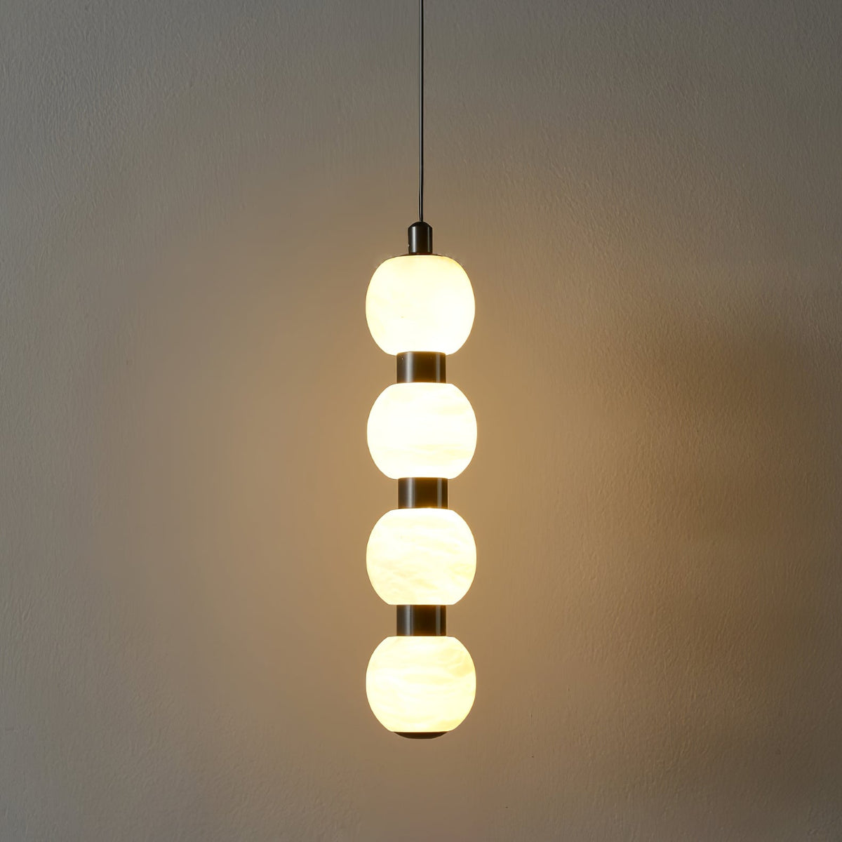 Orbique Alabaster Pendant Lamp