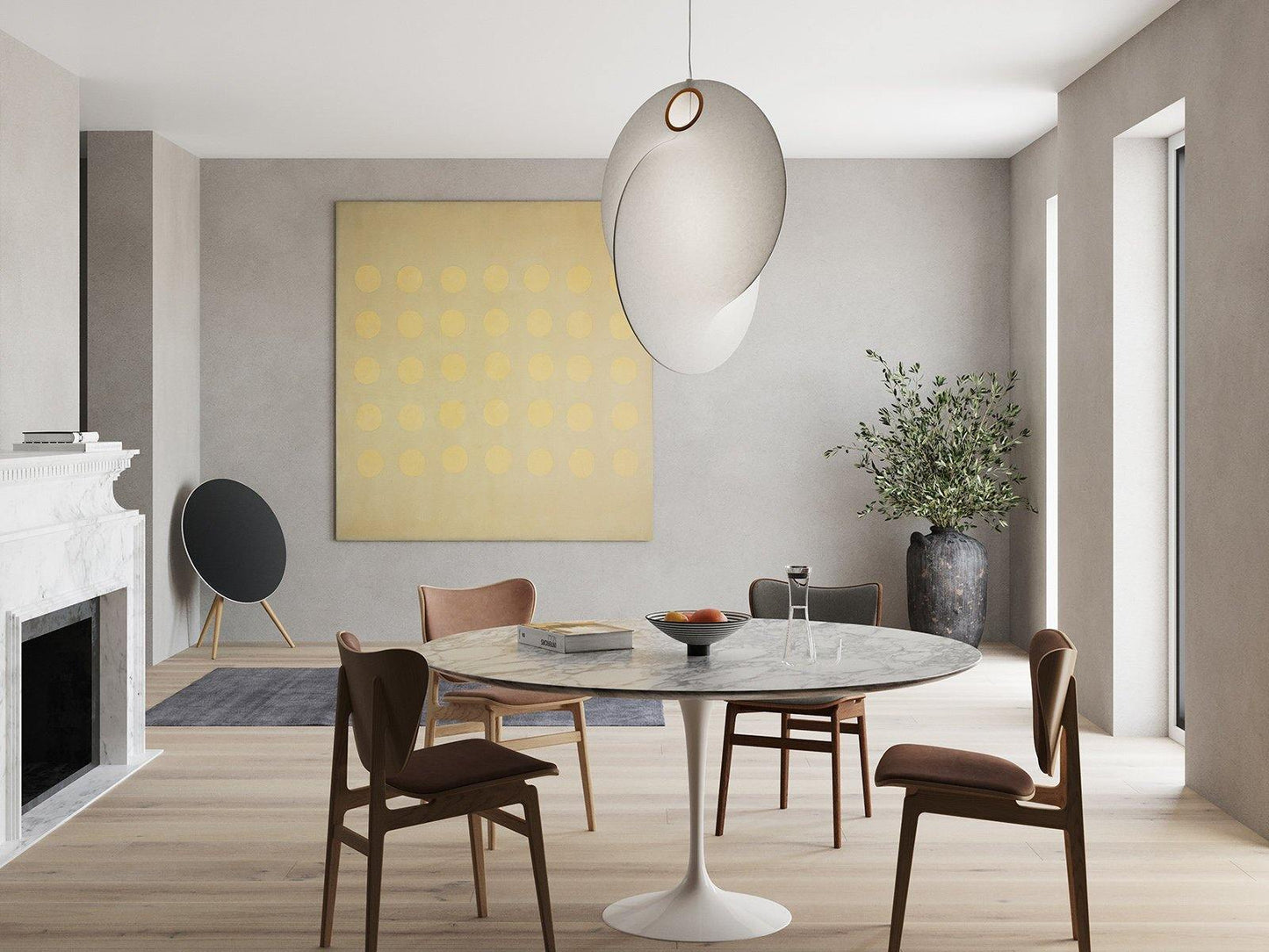 Overlap Suspension Lamp