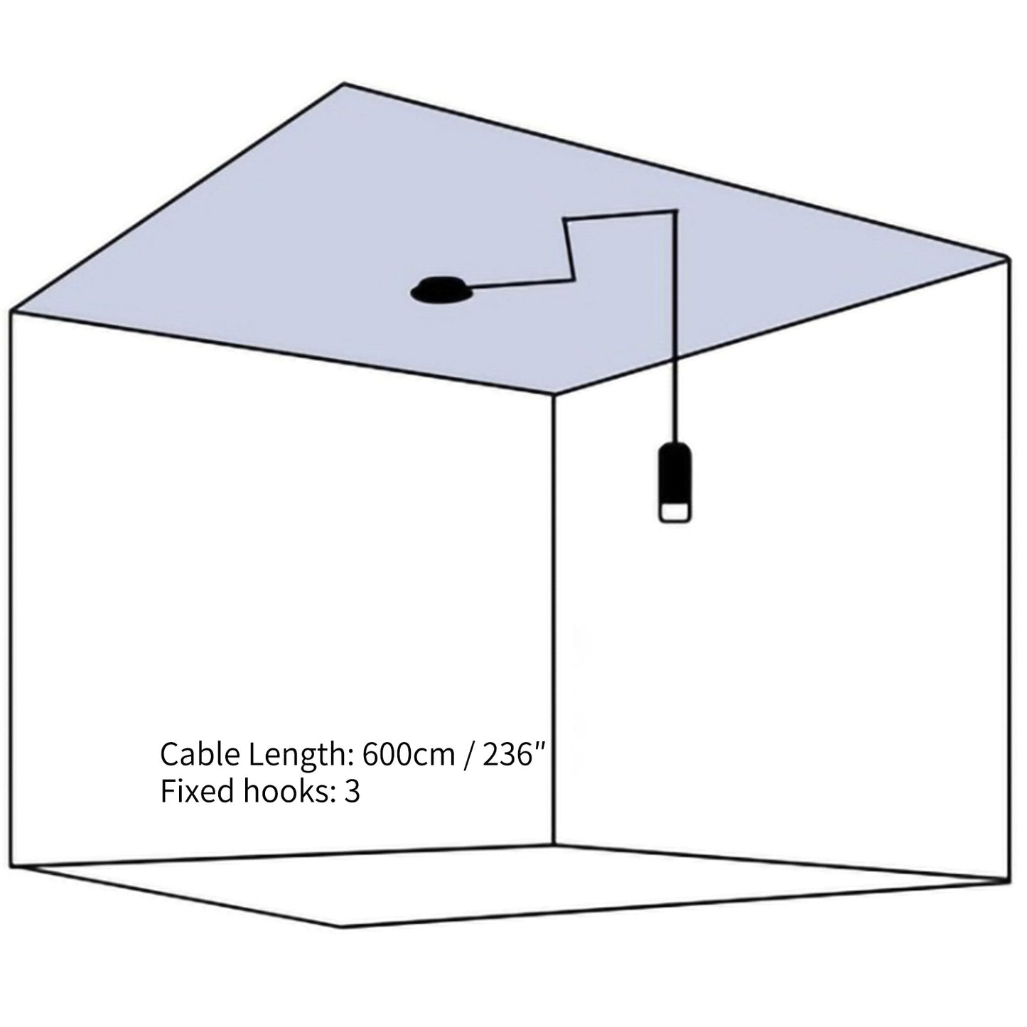 Lines free-form Pendant light