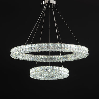 Asscher Ring Chandelier