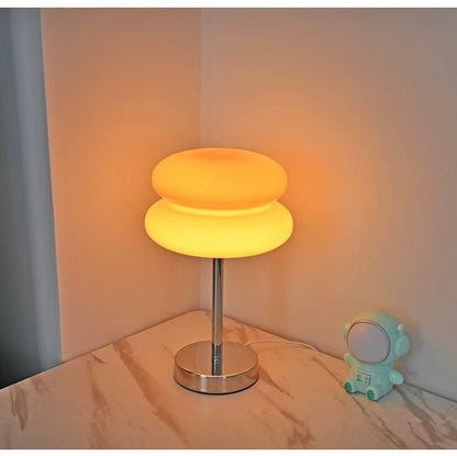 Saturn Glide Glass Table Lamp
