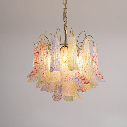 Venini Glass Chandelier