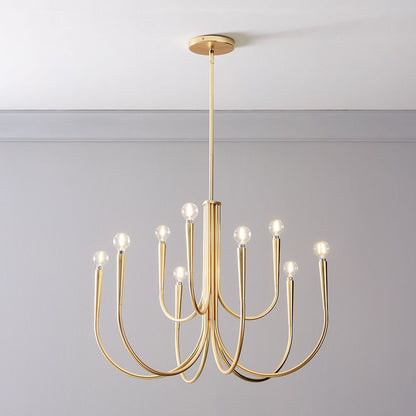 Swoop Arm Chandelier