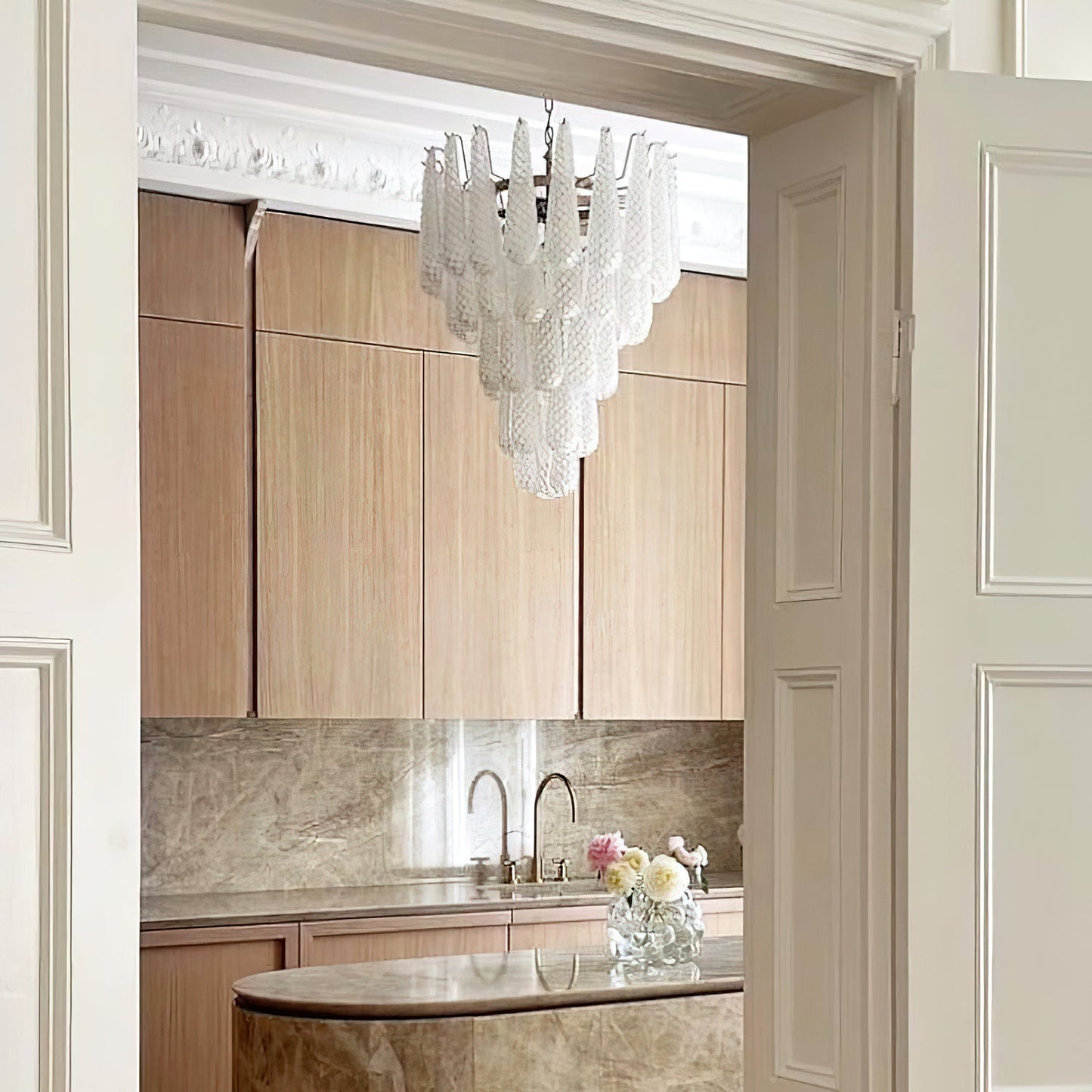 Graniglia Glass Chandelier