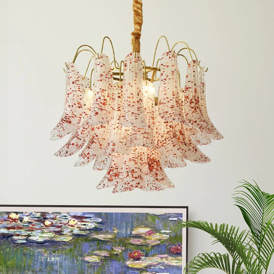 Venini Glass Chandelier