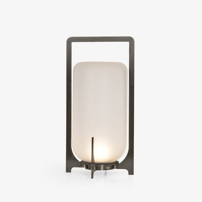 Steel Twilight Lantern Table Light