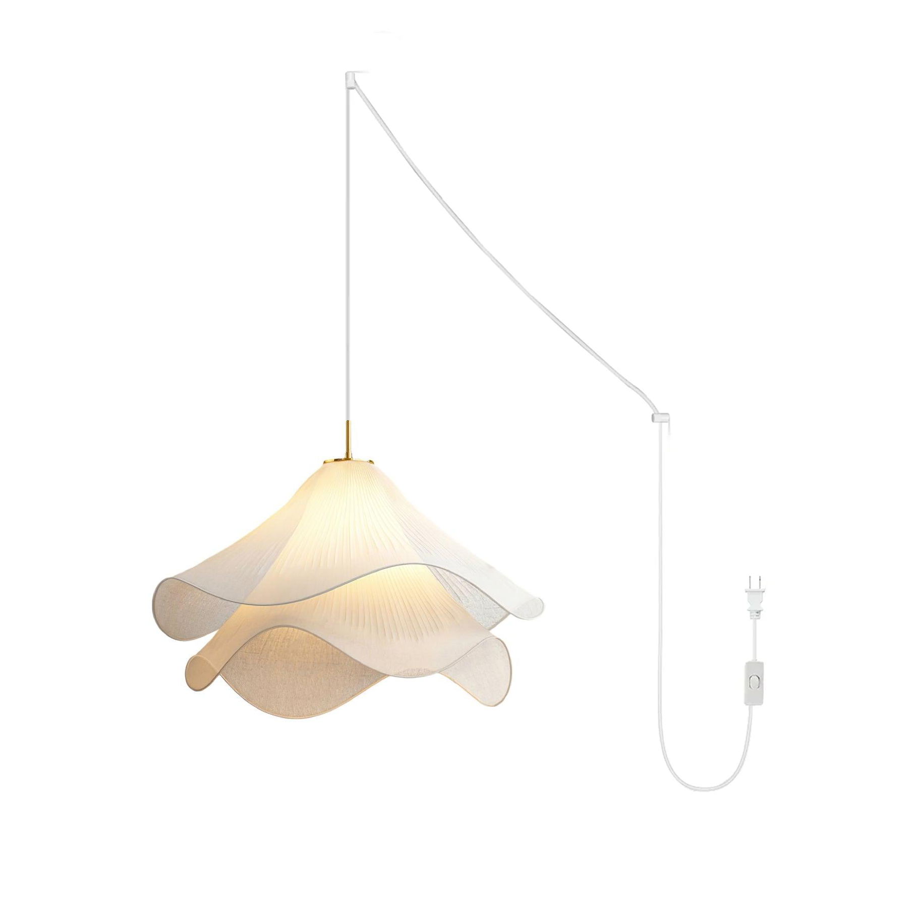 Ethereal Bloom Plug-in Pendant Light