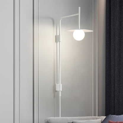 Gea Swing Arm Plug-in Wall Lamp