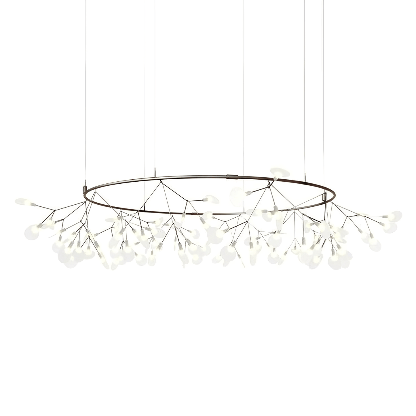 Black Firefly LED Chandelier