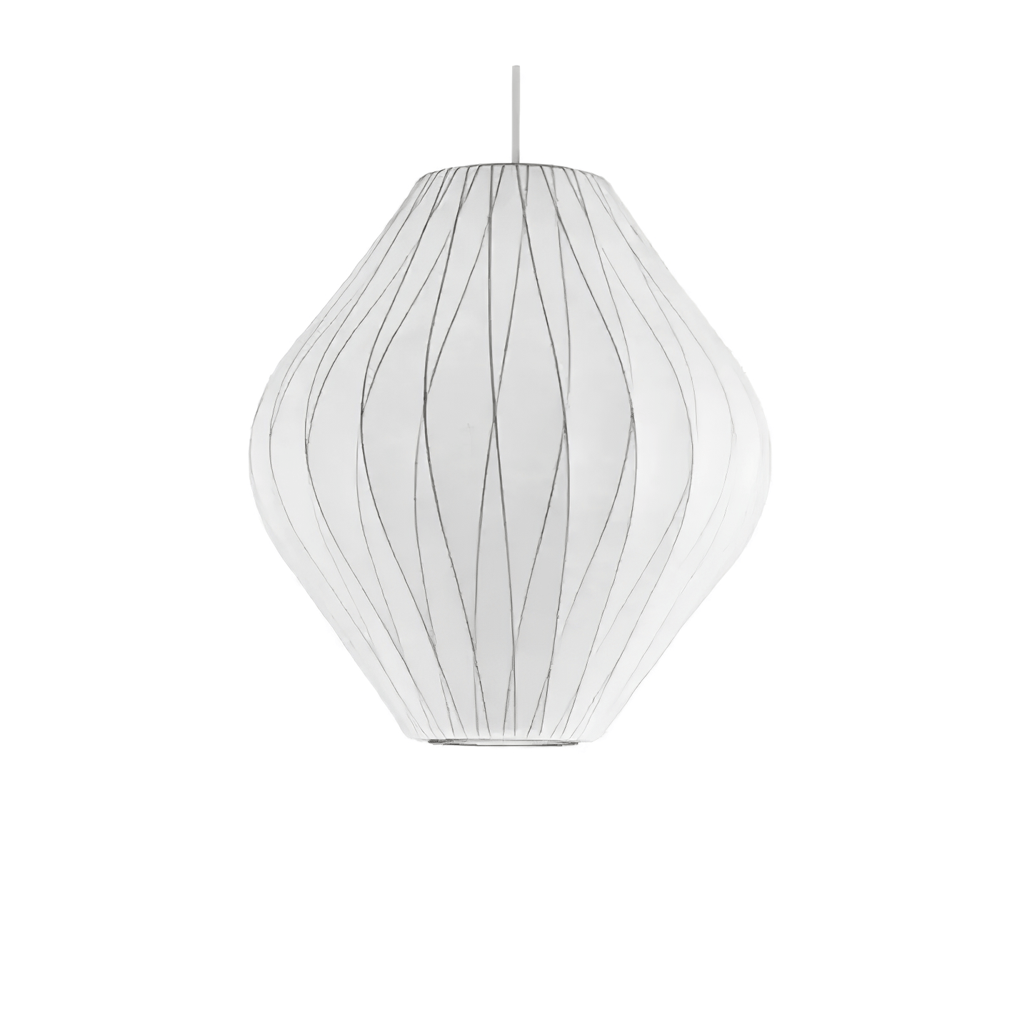 Bubble Mulberry Silk Pendant Lamp