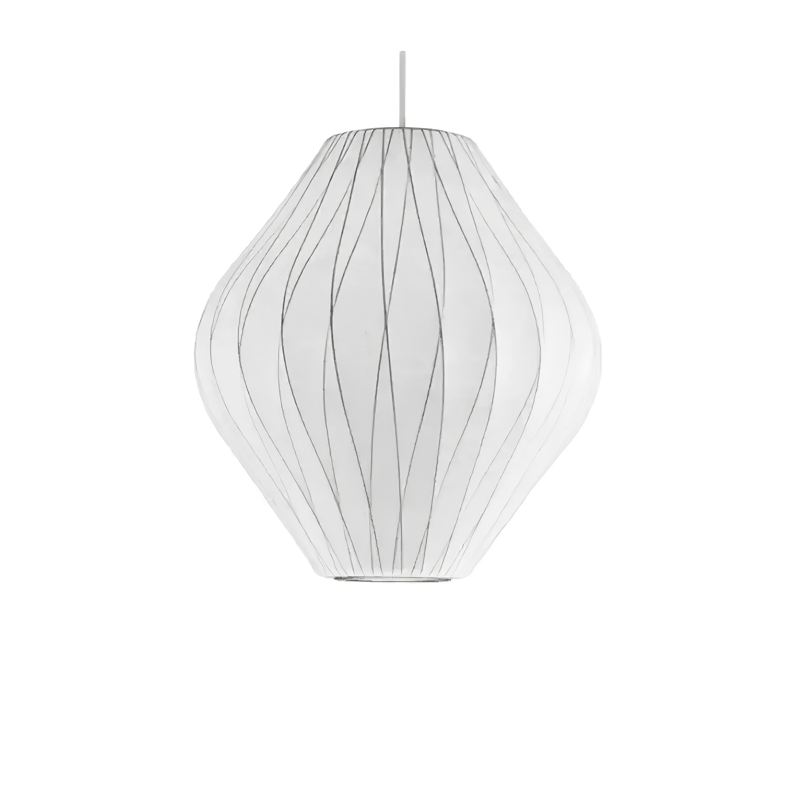 Bubble Mulberry Silk Pendant Lamp