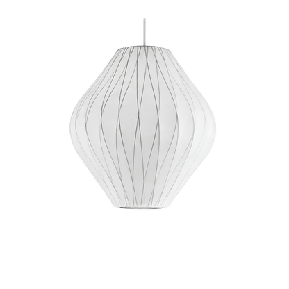 Bubble Mulberry Silk Pendant Lamp