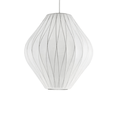 Bubble Mulberry Silk Pendant Lamp