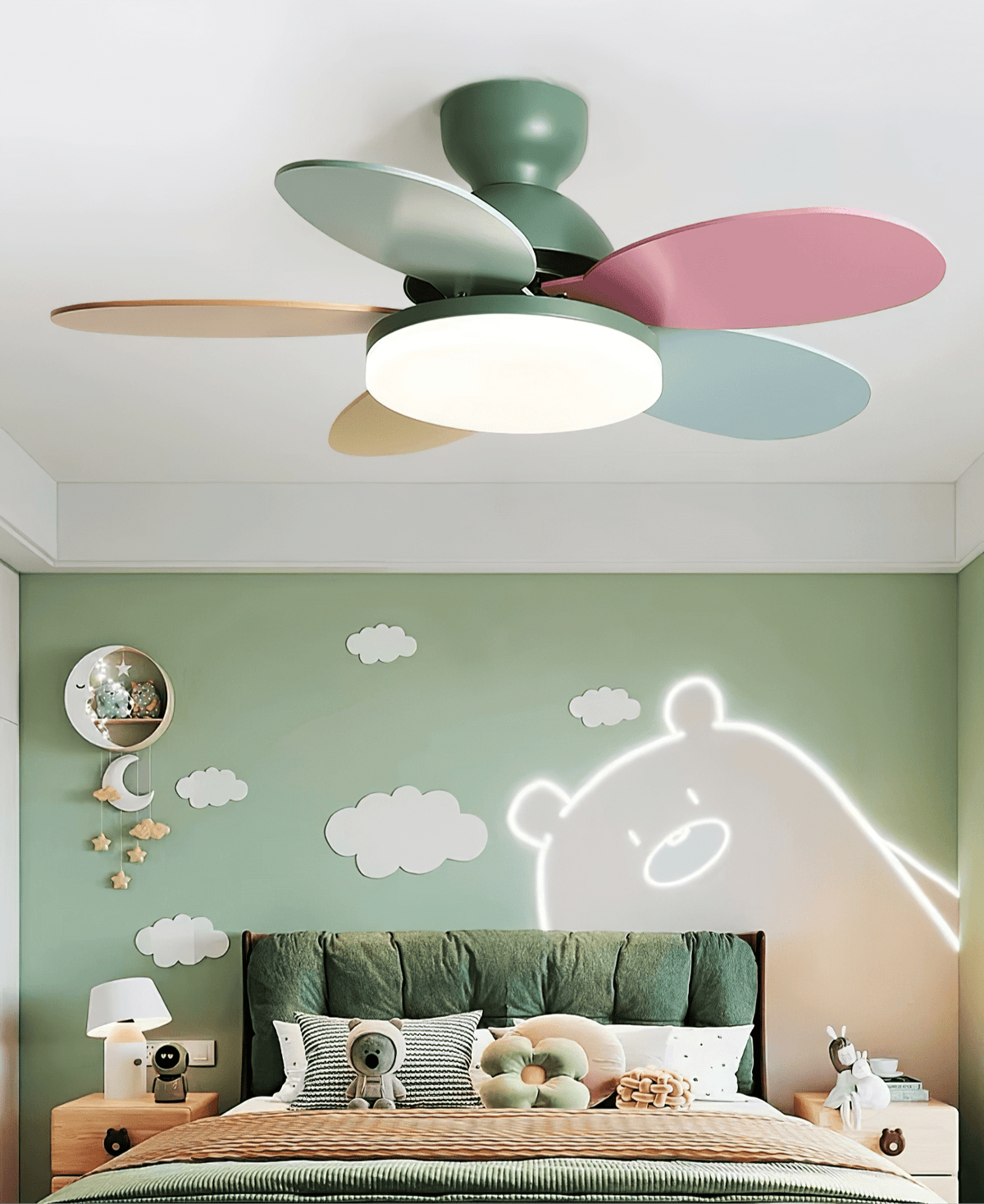 Petalo Ceiling Fan Light