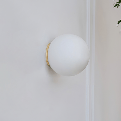 Glass Mini Orb Wall Lamp