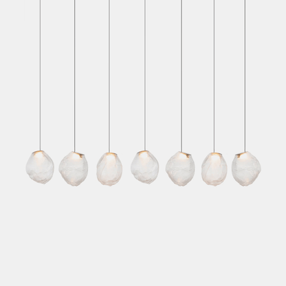 Liquid Glass Stone Pendant Light