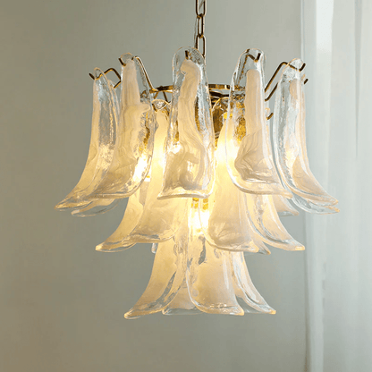 Murano Glass Petals Chandelier