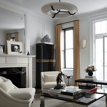 Carve Alabaster Pendant Light